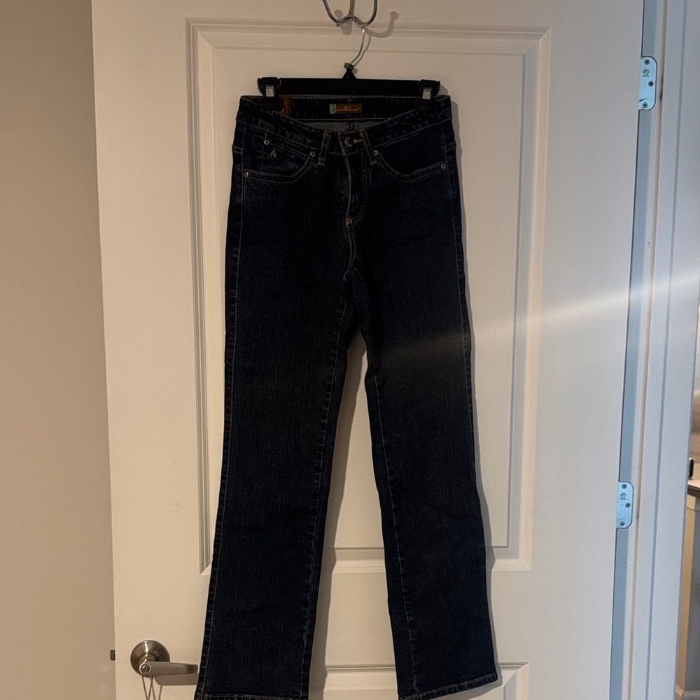 Aura Women's Dark Blue Straight Leg Jeans